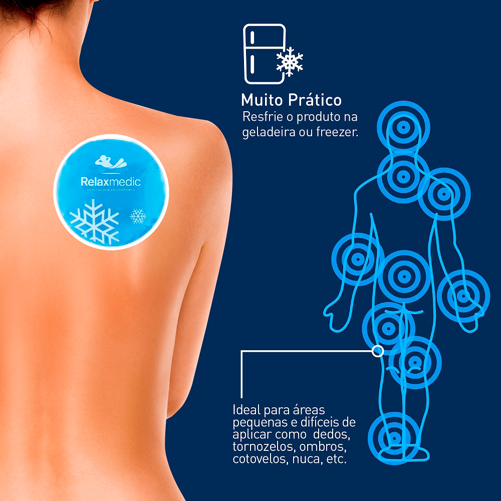 Kit Bolsa Térmicas Adesiva + Bolsa Térmicas Gel Soft